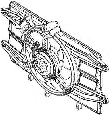 Вентилятор, охлаждение двигателя