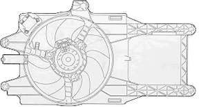 Вентилятор, охлаждение двигателя