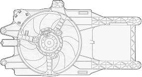 Вентилятор, охлаждение двигателя