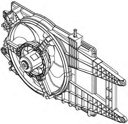 Вентилятор, охлаждение двигателя