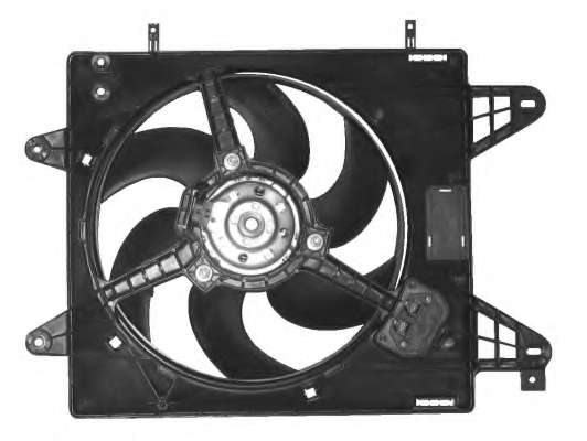 Вентилятор, охлаждение двигателя