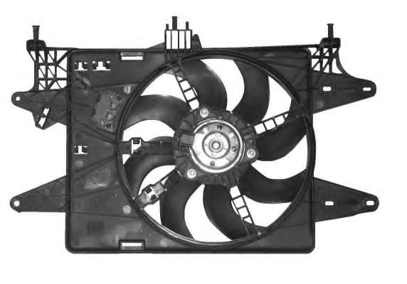 Вентилятор, охлаждение двигателя