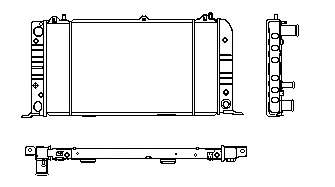 Радиатор, охлаждение двигателя