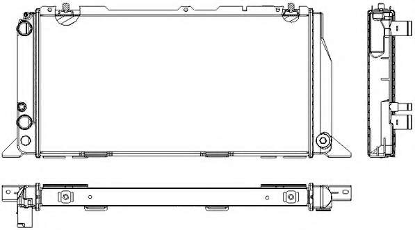 Радиатор, охлаждение двигателя
