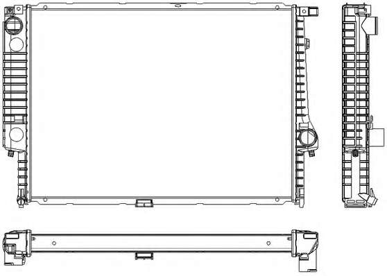 Радиатор, охлаждение двигателя