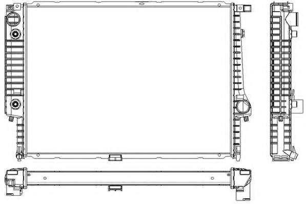 Радиатор, охлаждение двигателя