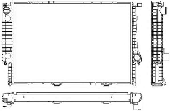 Радиатор, охлаждение двигателя