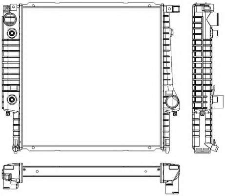Радиатор, охлаждение двигателя
