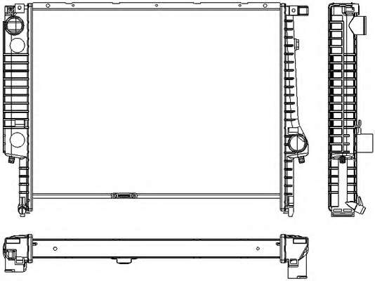 Радиатор, охлаждение двигателя