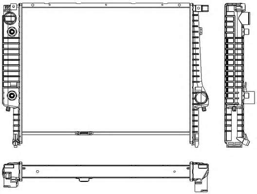 Радиатор, охлаждение двигателя
