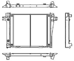 Радиатор, охлаждение двигателя