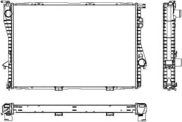 Радиатор, охлаждение двигателя