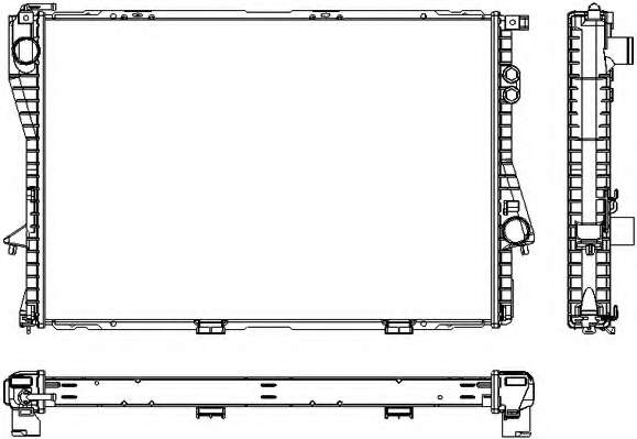 Радиатор, охлаждение двигателя