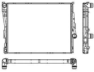 Радиатор, охлаждение двигателя