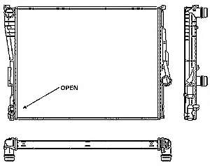 Радиатор, охлаждение двигателя