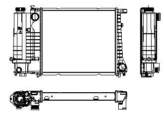 Радиатор, охлаждение двигателя