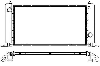 Радиатор, охлаждение двигателя