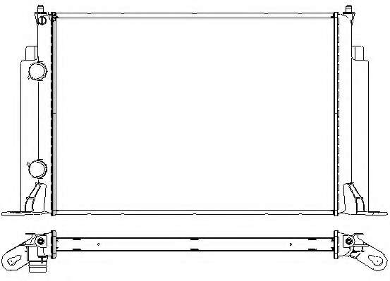 Радиатор, охлаждение двигателя