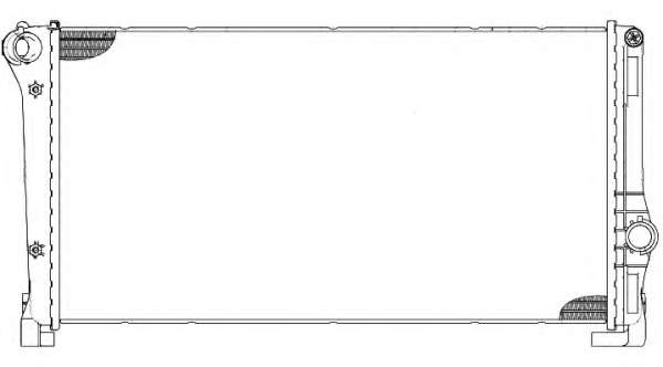 Радиатор, охлаждение двигателя