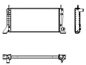Радиатор, охлаждение двигателя
