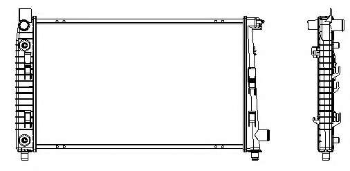 Радиатор, охлаждение двигателя