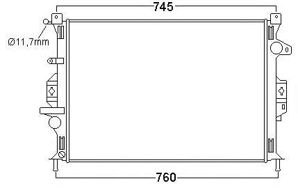 Радиатор, охлаждение двигателя