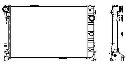 Радиатор, охлаждение двигателя