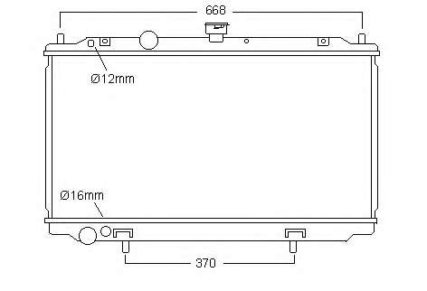 Радиатор, охлаждение двигателя