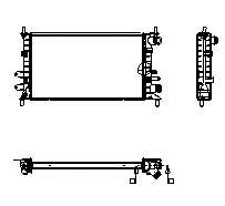 Радиатор, охлаждение двигателя