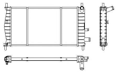 Радиатор, охлаждение двигателя