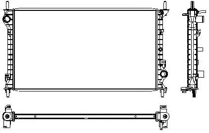 Радиатор, охлаждение двигателя