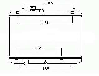 Радиатор, охлаждение двигателя