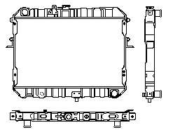 Радиатор, охлаждение двигателя