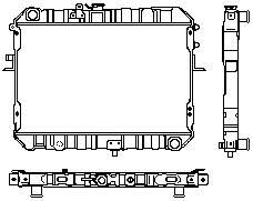 Радиатор, охлаждение двигателя