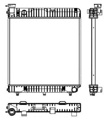 Радиатор, охлаждение двигателя