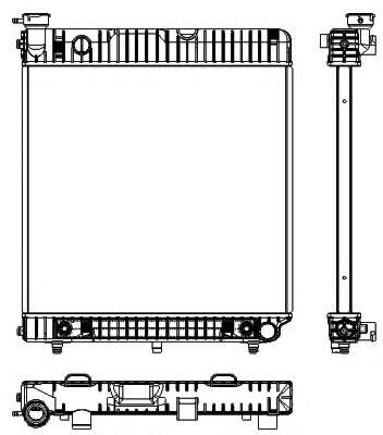 Радиатор, охлаждение двигателя