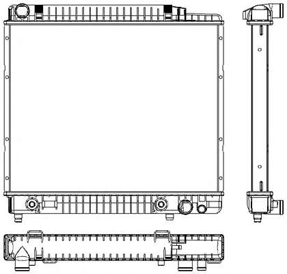 Радиатор, охлаждение двигателя