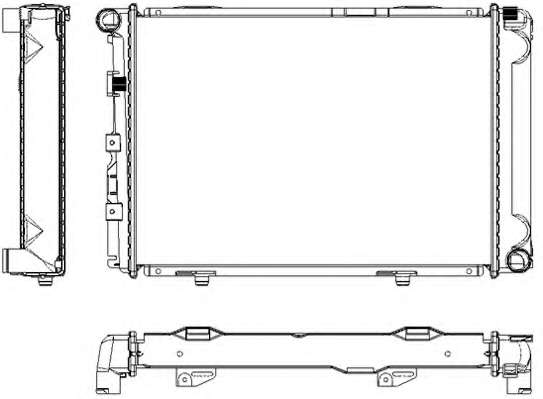 Радиатор, охлаждение двигателя