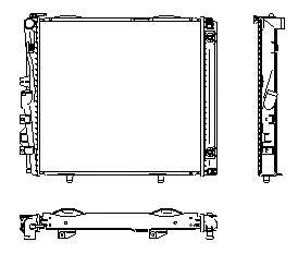 Радиатор, охлаждение двигателя