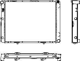 Радиатор, охлаждение двигателя