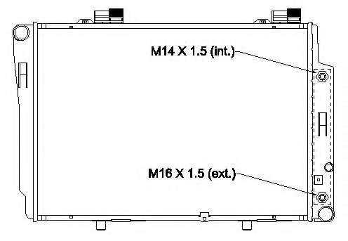 Радиатор, охлаждение двигателя