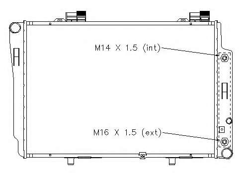Радиатор, охлаждение двигателя
