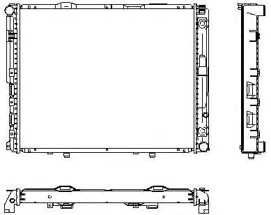 Радиатор, охлаждение двигателя
