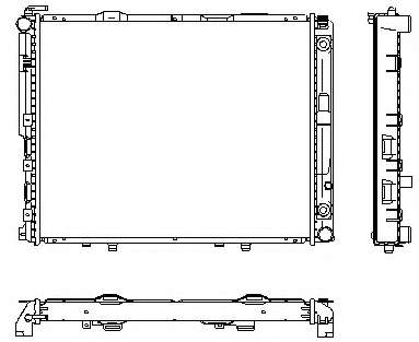 Радиатор, охлаждение двигателя