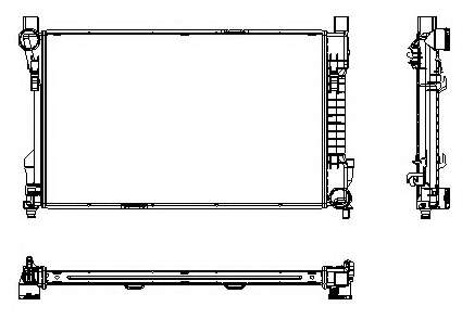 Радиатор, охлаждение двигателя