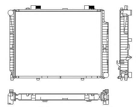Радиатор, охлаждение двигателя