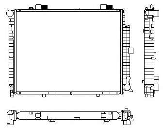 Радиатор, охлаждение двигателя