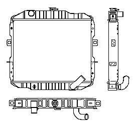 Радиатор, охлаждение двигателя