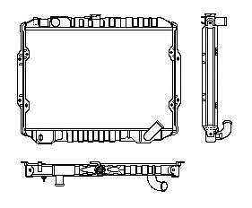 Радиатор, охлаждение двигателя