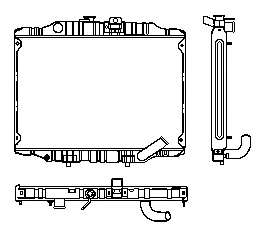 Радиатор, охлаждение двигателя
